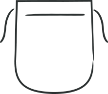 Hand-wash only. Before cleaning, allow the satchel to cool and empty contents into garbage. Turn the bag inside out and run under warm water. Rinse away any bits and pieces that are stuck in the mesh. Gently wash with mild dish soap if needed. Rinse thoroughly. Allow it to dry completely before storing.