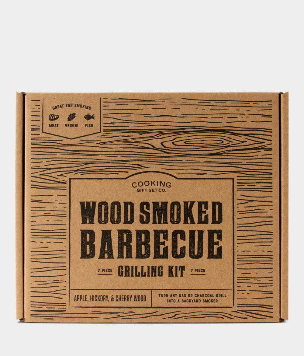 Cooking Gift Set Co. | Wood Smoked BBQ Grill Set - Gift for Dad, Boyfriend,  Husband | BBQ Accessories, Gifts for Cooks