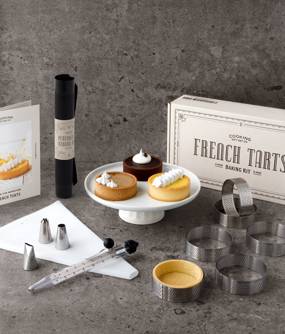 Cooking Gift Set French Tart Baking Kit Baking Gifts for Her, Cooking Gifts for Friends and Unique Gifts