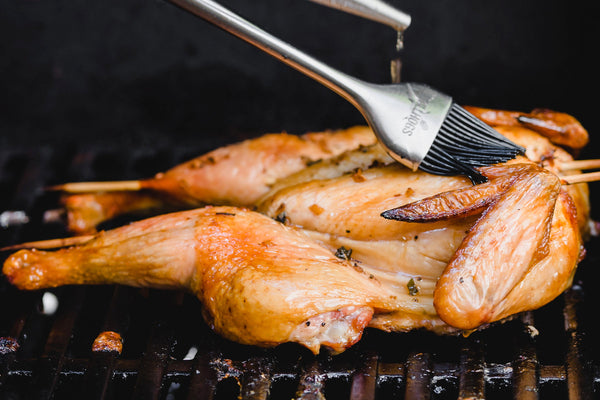 Bourbon Maple Smoked Spatchcock Chicken - Cooking Gift Set Co.