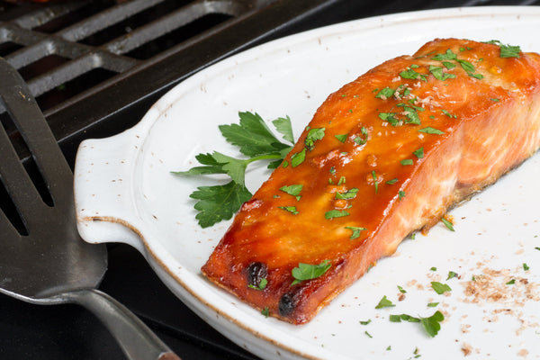 Ginger Miso Smoked Salmon on the Grill - Cooking Gift Set Co.
