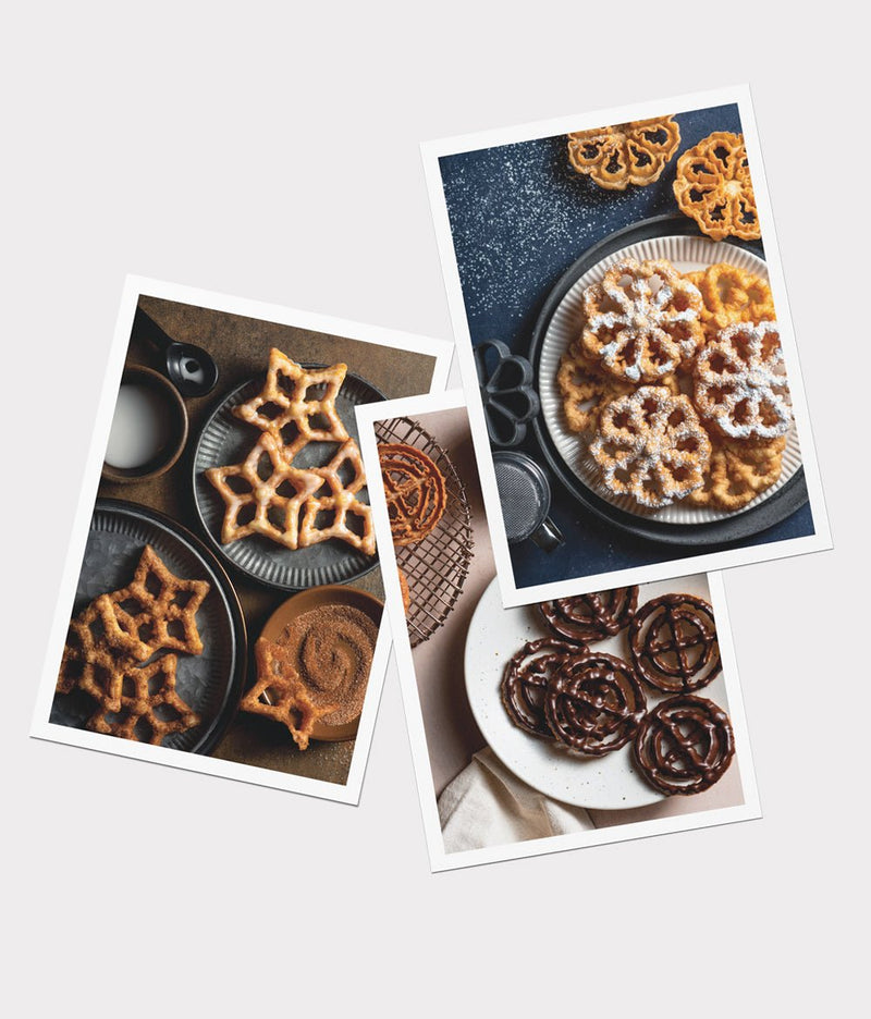 Swedish Rosettes Wafflette Kit - Cooking Gift Set Co.