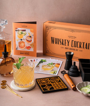 Whiskey Cocktails Kit - Cooking Gift Set Co.