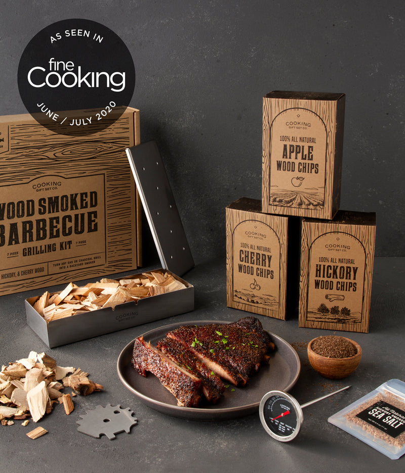 Smokehouse by Thoughtfully, Smoking BBQ Grill Gift Set 