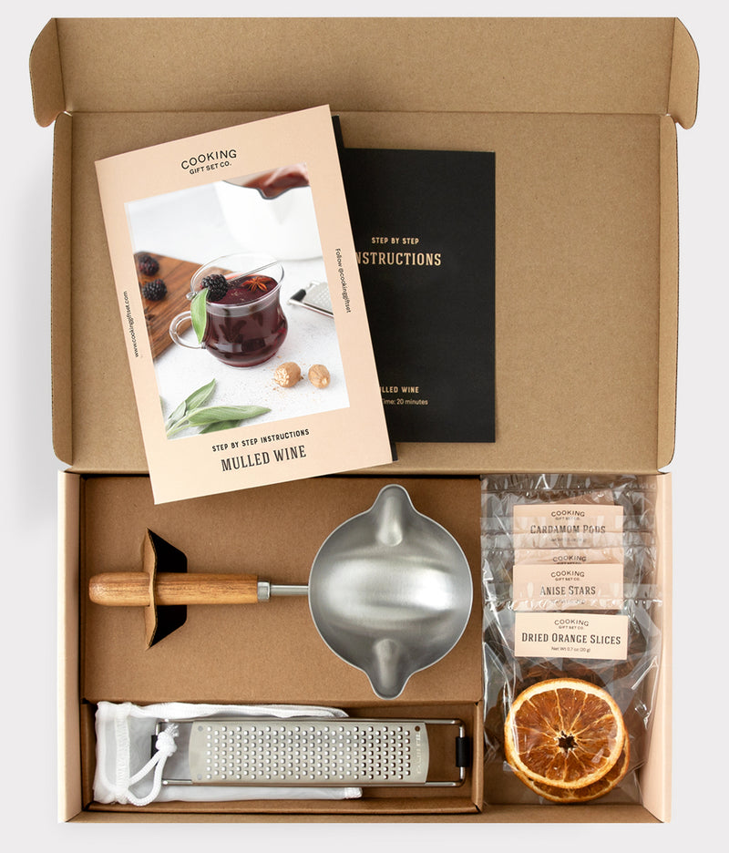 Kit de vin chaud – Épices mulling pour vin et cidre de pomme – Coffret  cadeau d'épices pour vin chaud – Lot de 10 – Support du système immunitaire  Glogg – Sacs