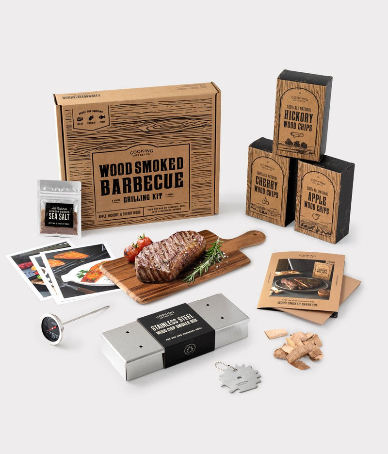 Wood Smoked Barbecue Kit - Cooking Gift Set Co.